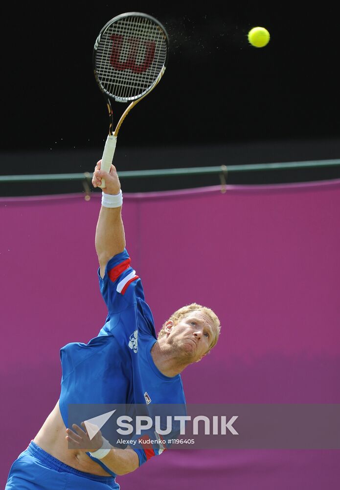 2012 Olympics. Tennis. Day Three