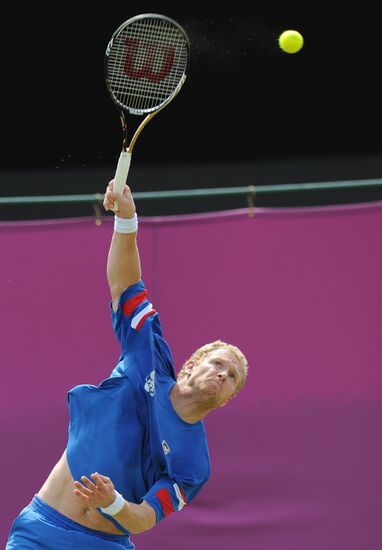 2012 Olympics. Tennis. Day Three