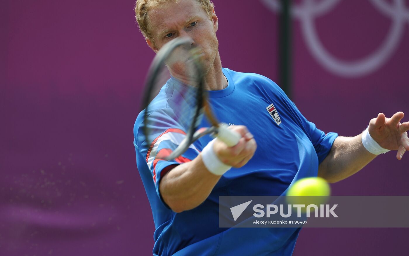 2012 Olympics. Tennis. Day Three