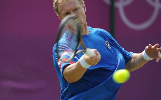 2012 Olympics. Tennis. Day Three