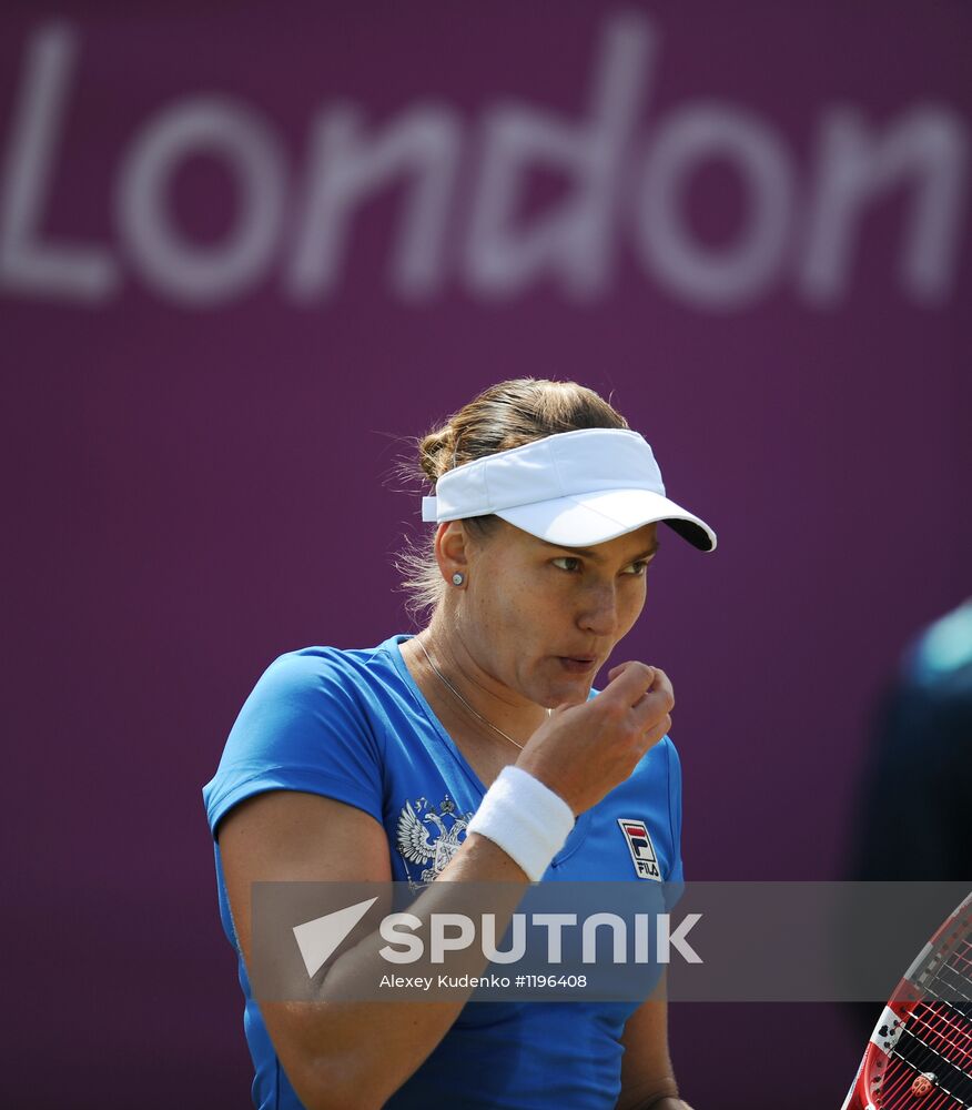 2012 Olympics. Tennis. Day Three