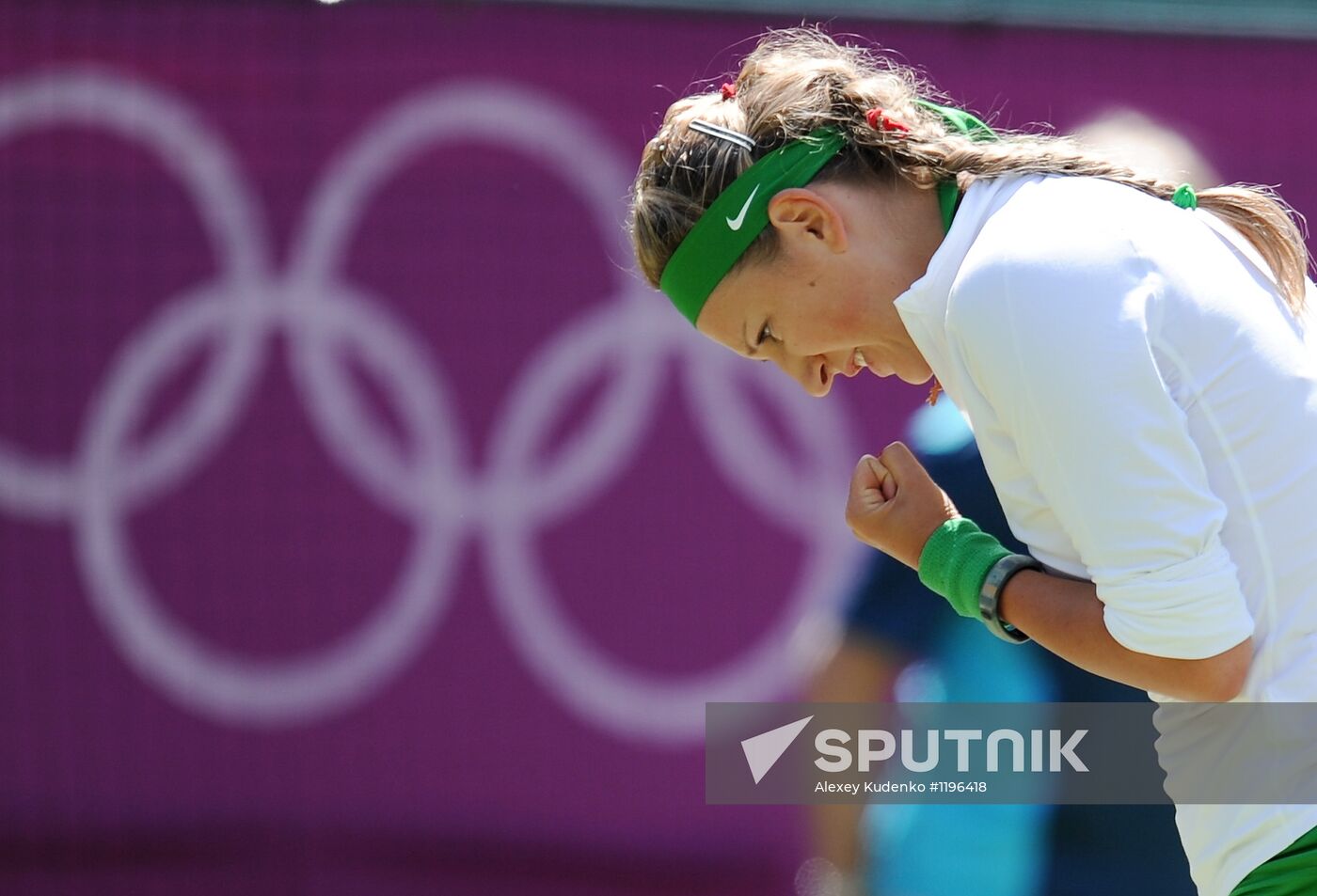 2012 Summer Olympics. Tennis. Day Three