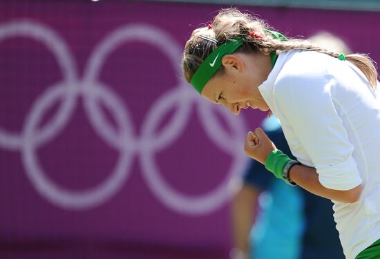 2012 Summer Olympics. Tennis. Day Three