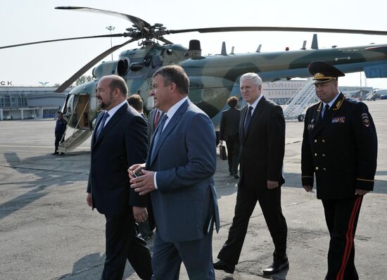 Vladimir Putin visits North-Western Federal District