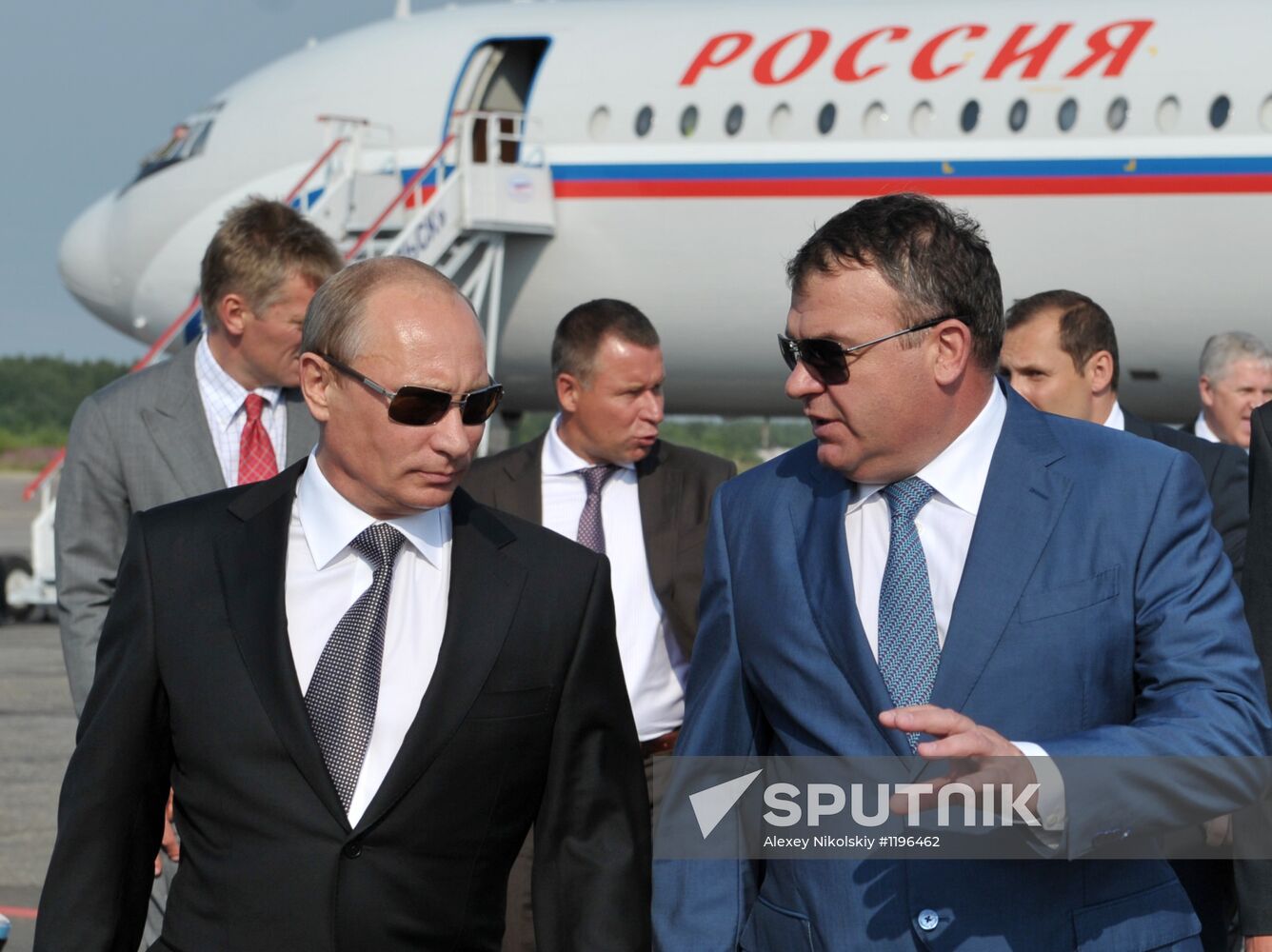 Vladimir Putin visits North-Western Federal District