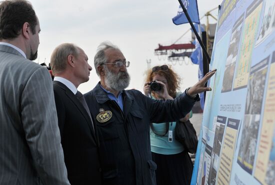 Vladimir Putin visits North-Western Federal District
