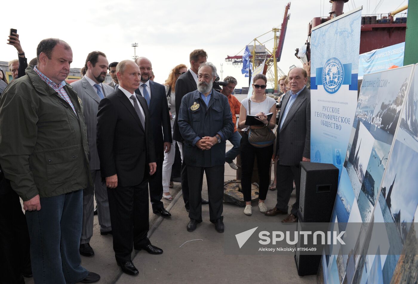 Vladimir Putin visits North-Western Federal District