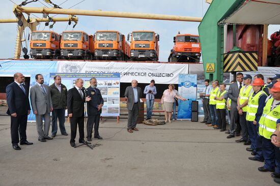 Vladimir Putin visits North-Western Federal District