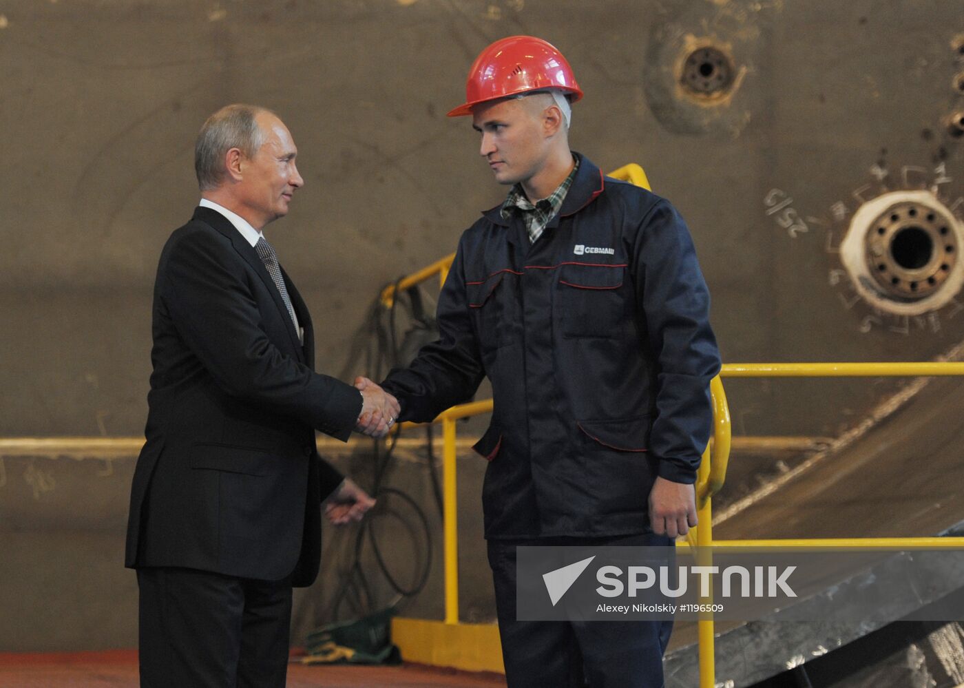 Vladimir Putin visits North-Western Federal District