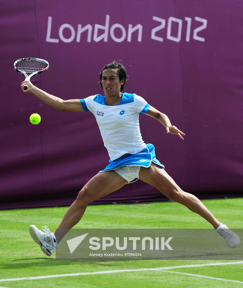 2012 Olympics. Tennis. Day Three
