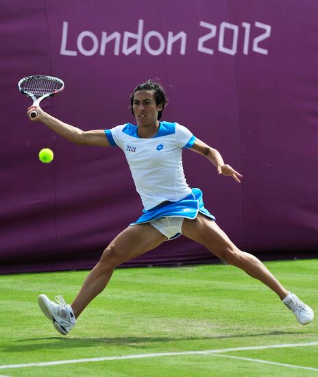 2012 Olympics. Tennis. Day Three