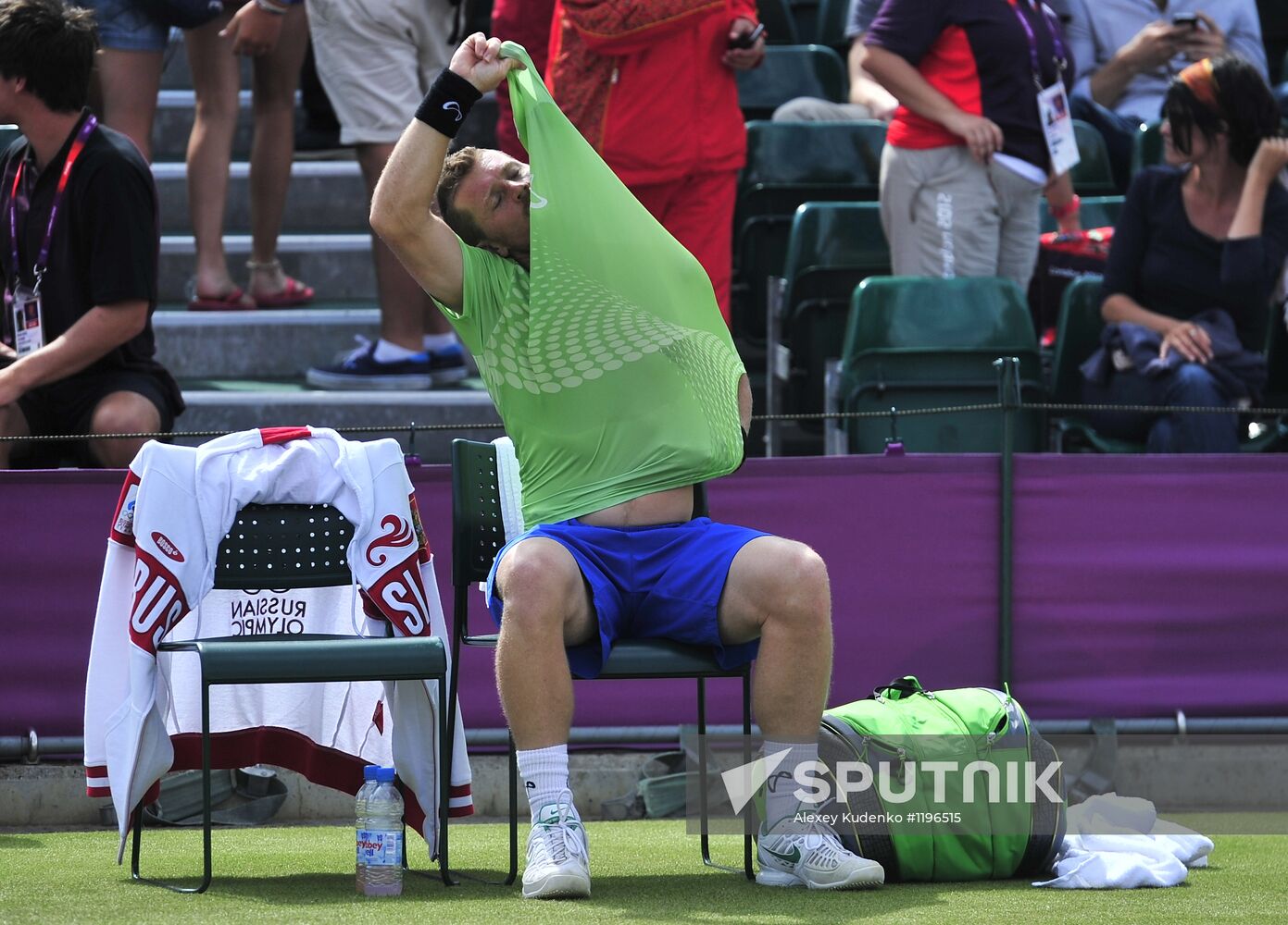 2012 Olympics. Tennis. Day Three