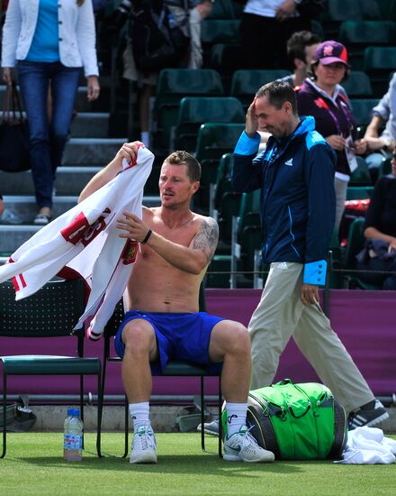 2012 Olympics. Tennis. Day Three
