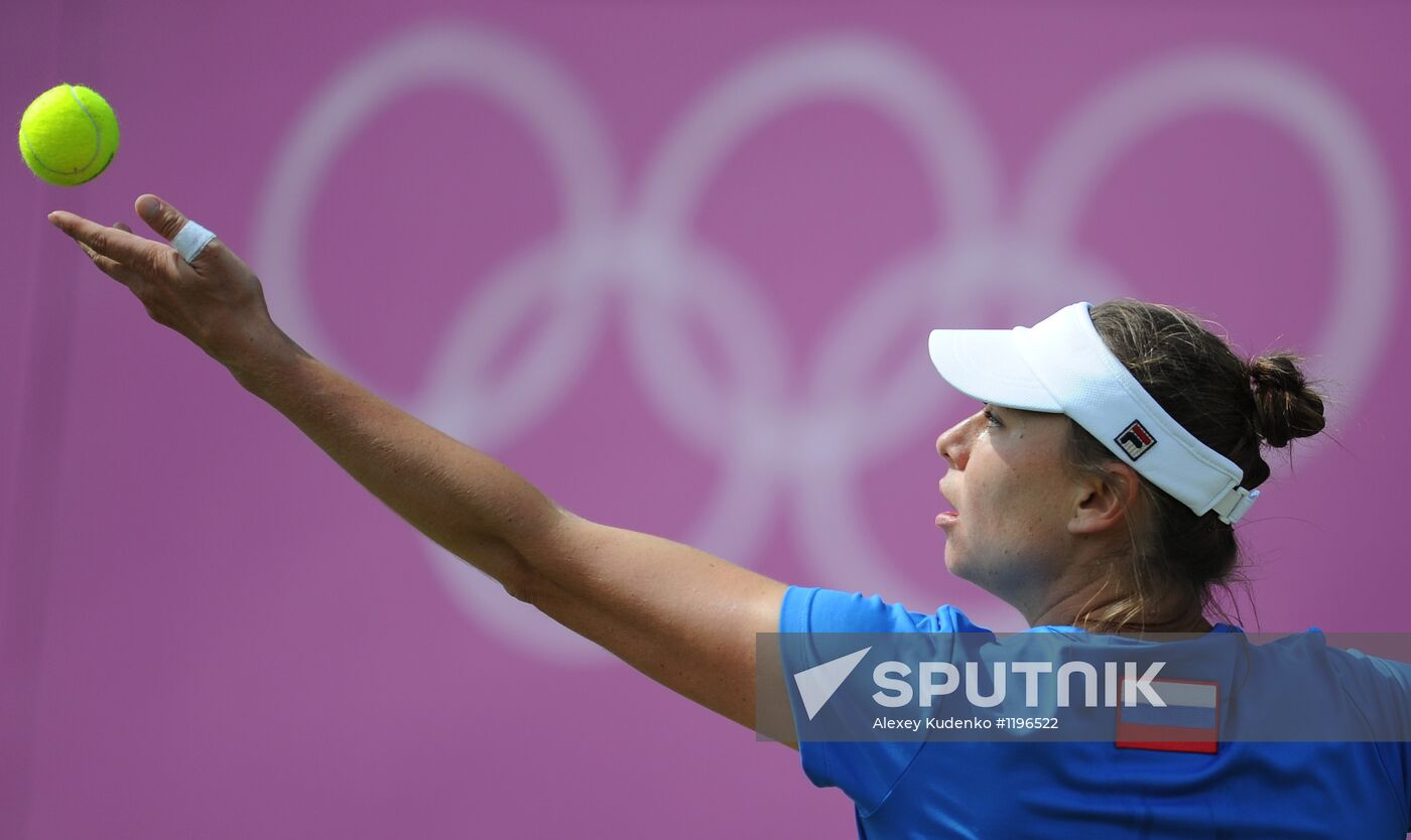 2012 Olympics. Tennis. Day Three