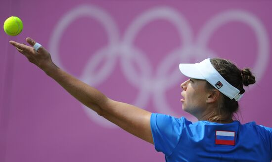 2012 Olympics. Tennis. Day Three