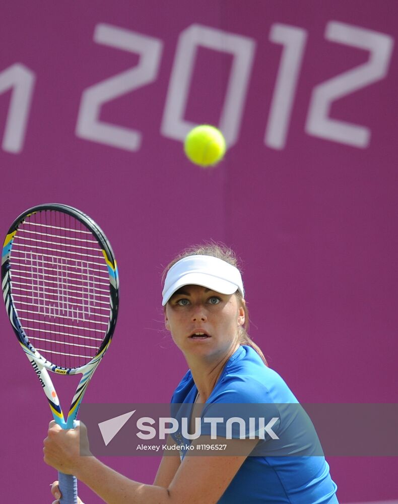 2012 Olympics. Tennis. Day Three