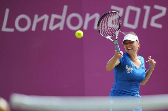 2012 Olympics. Tennis. Day Three