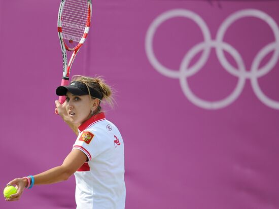 2012 Olympics. Tennis. Day Three