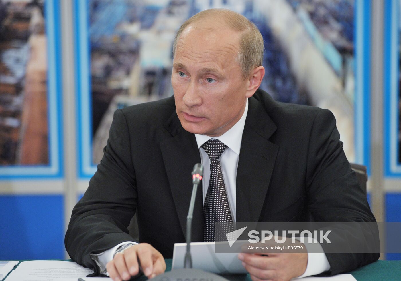 Vladimir Putin visits North-Western Federal District