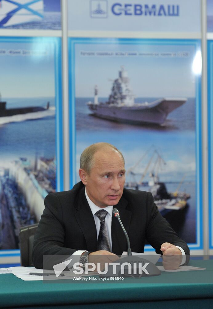 Vladimir Putin visits North-Western Federal District