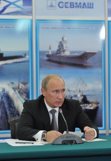 Vladimir Putin visits North-Western Federal District