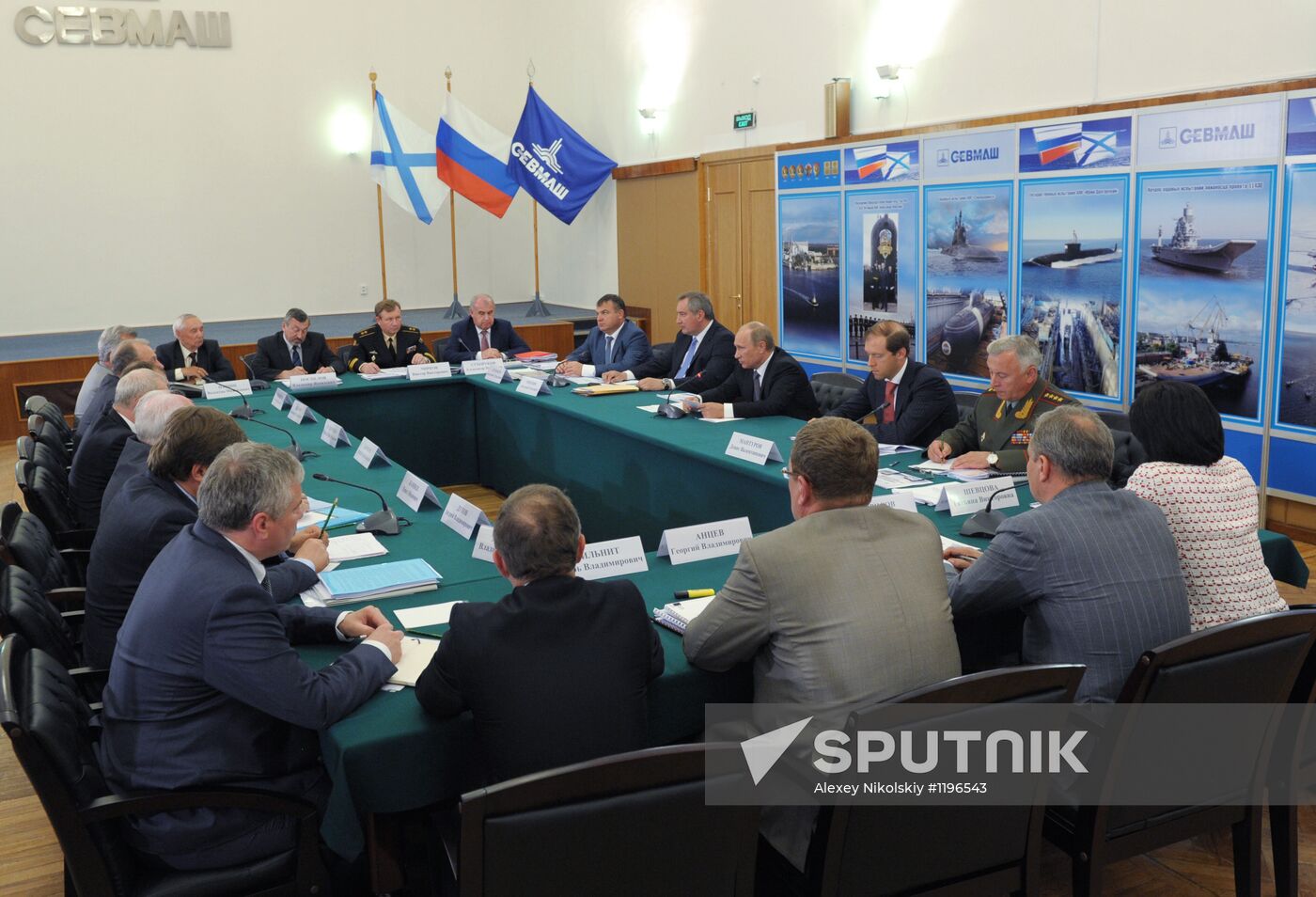 Vladimir Putin visits North-Western Federal District