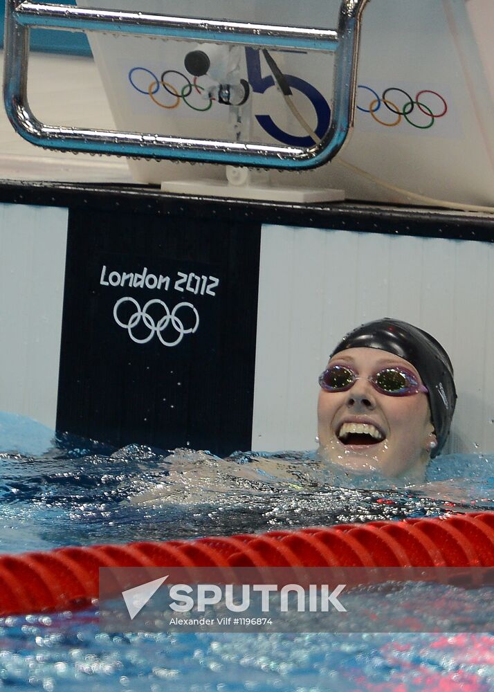 Olympics 2012 Swimming. Day Three. Finals