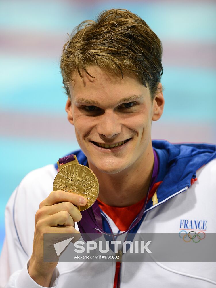 2012 Summer Olympics. Swimming. Day Three. Finals