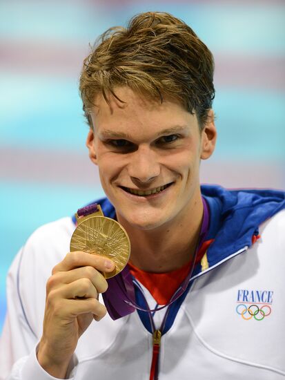 2012 Summer Olympics. Swimming. Day Three. Finals