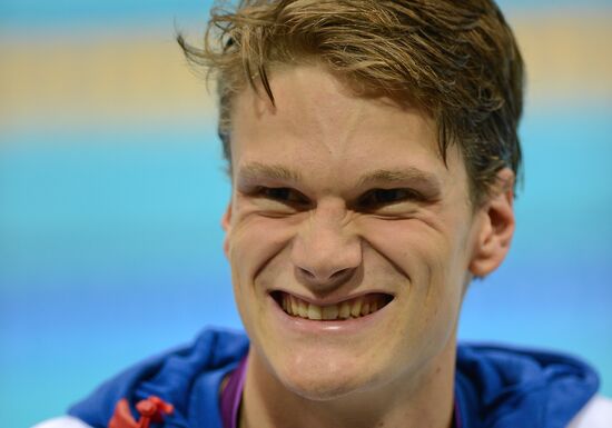 2012 Summer Olympics. Swimming. Day Three. Finals