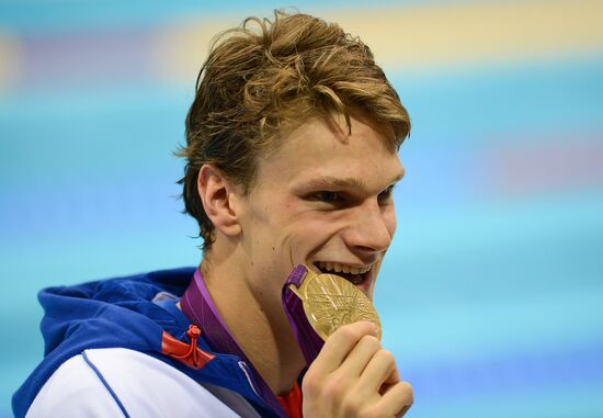 2012 Summer Olympics. Swimming. Day Three. Finals