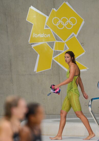 2012 Summer Olympics. Swimming. Day Three. Finals