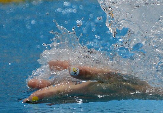 2012 Summer Olympics. Swimming. Day Three. Finals