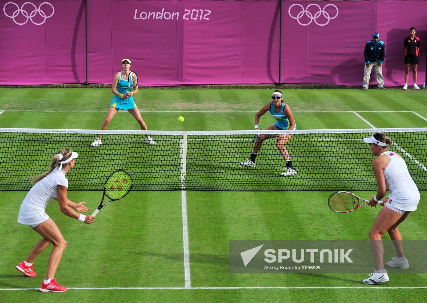 2012 Olympics. Tennis. Day Three