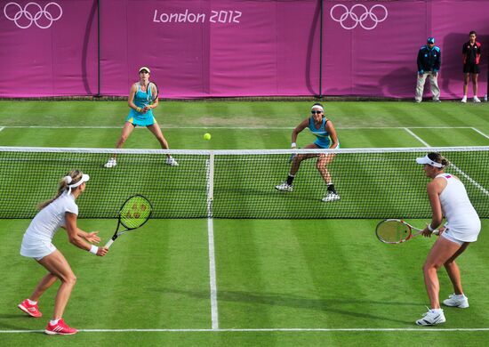 2012 Olympics. Tennis. Day Three