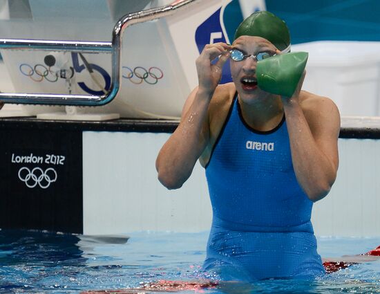 2012 Summer Olympics. Swimming. Day Three. Finals