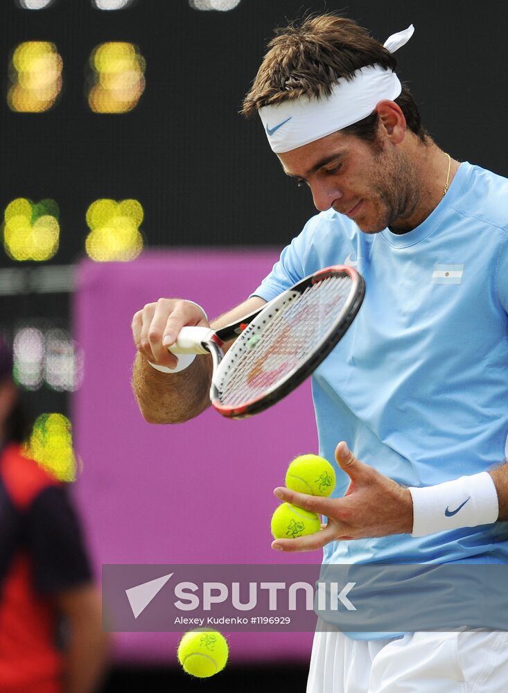 2012 Olympics. Tennis. Day Three