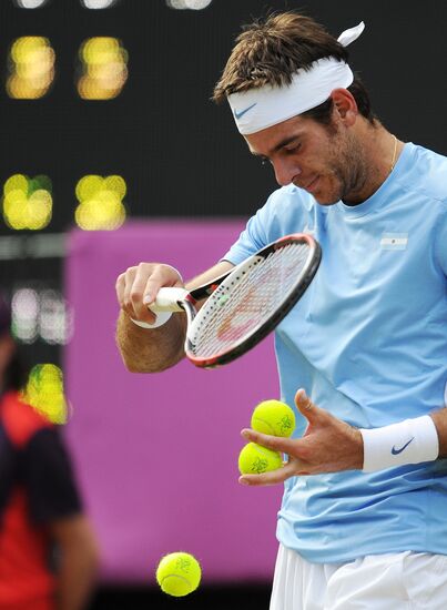 2012 Olympics. Tennis. Day Three