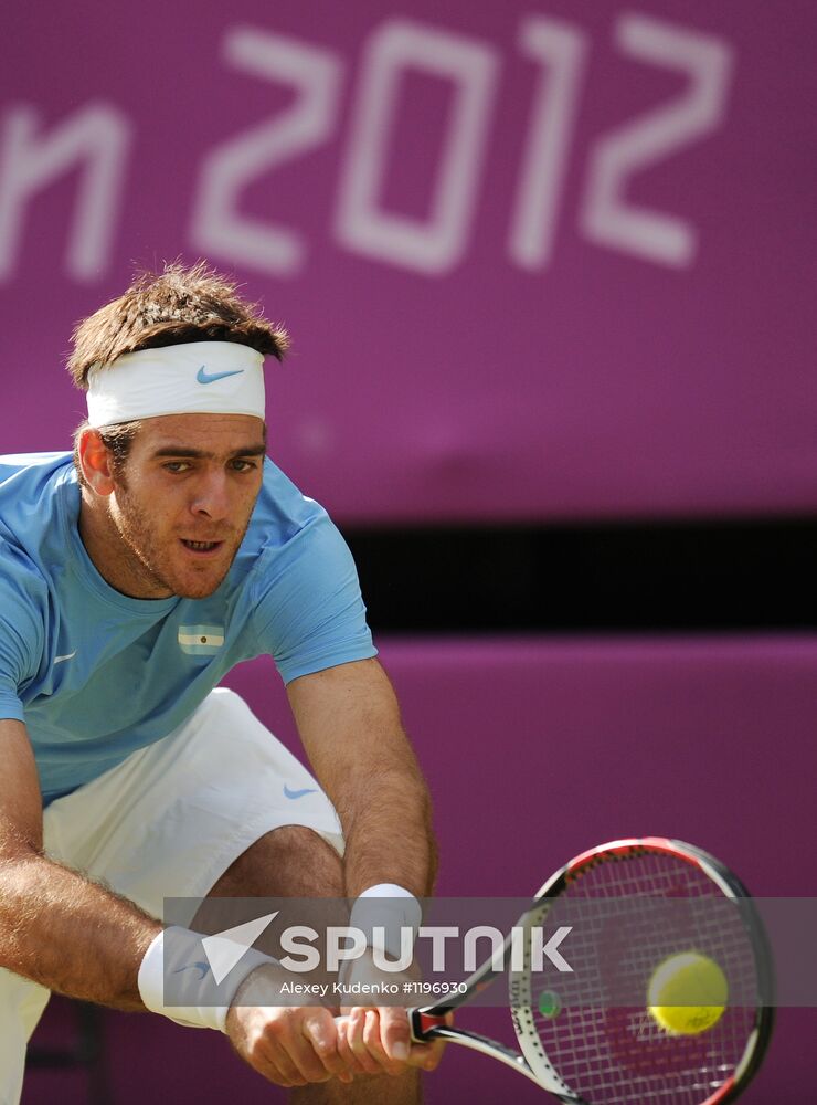 2012 Olympics. Tennis. Day Three