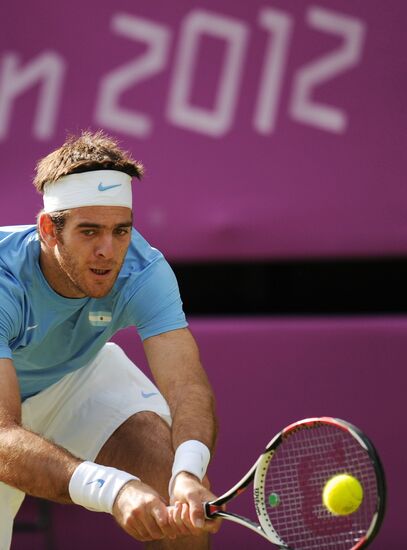 2012 Olympics. Tennis. Day Three