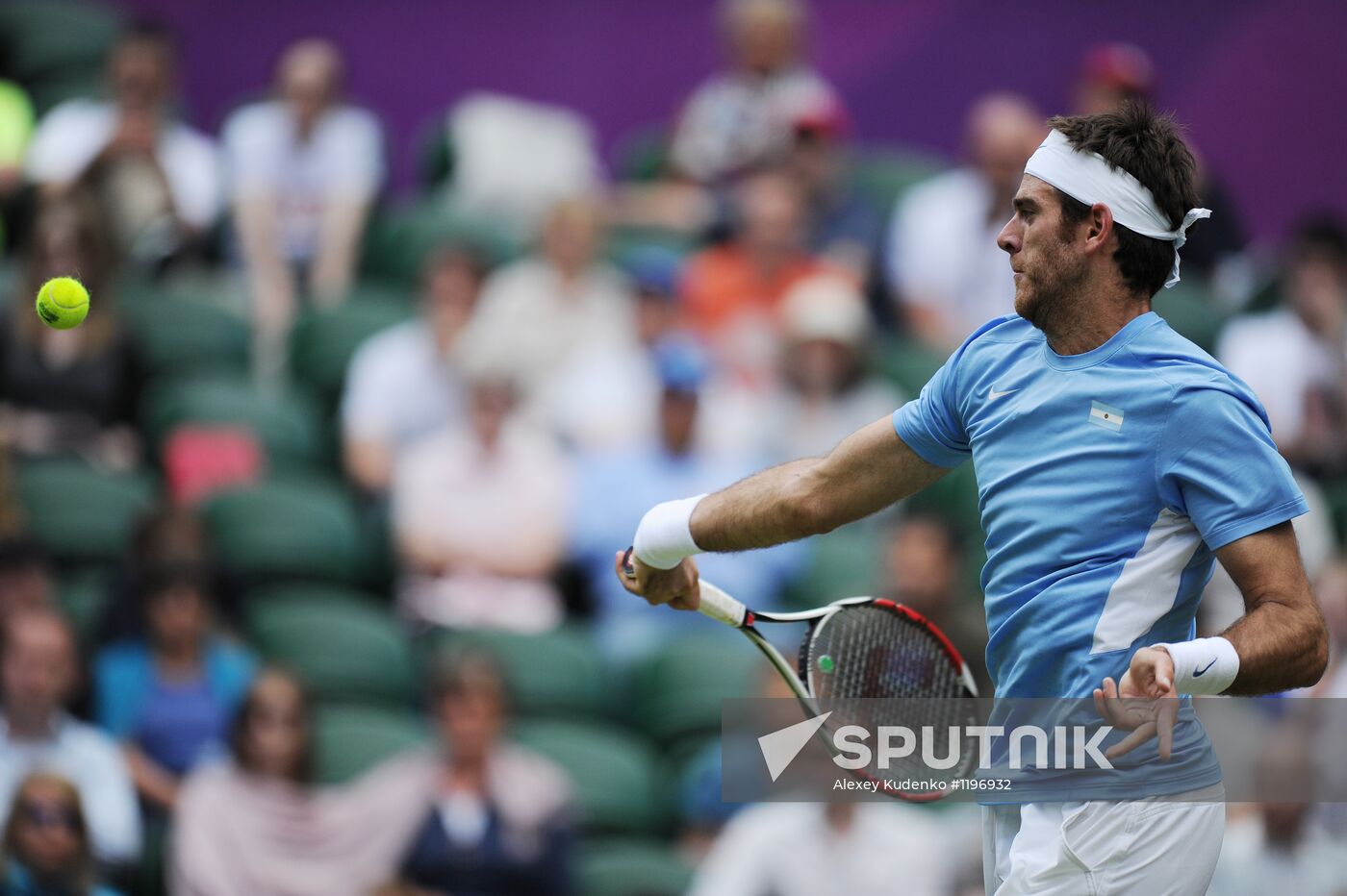 2012 Olympics. Tennis. Day Three