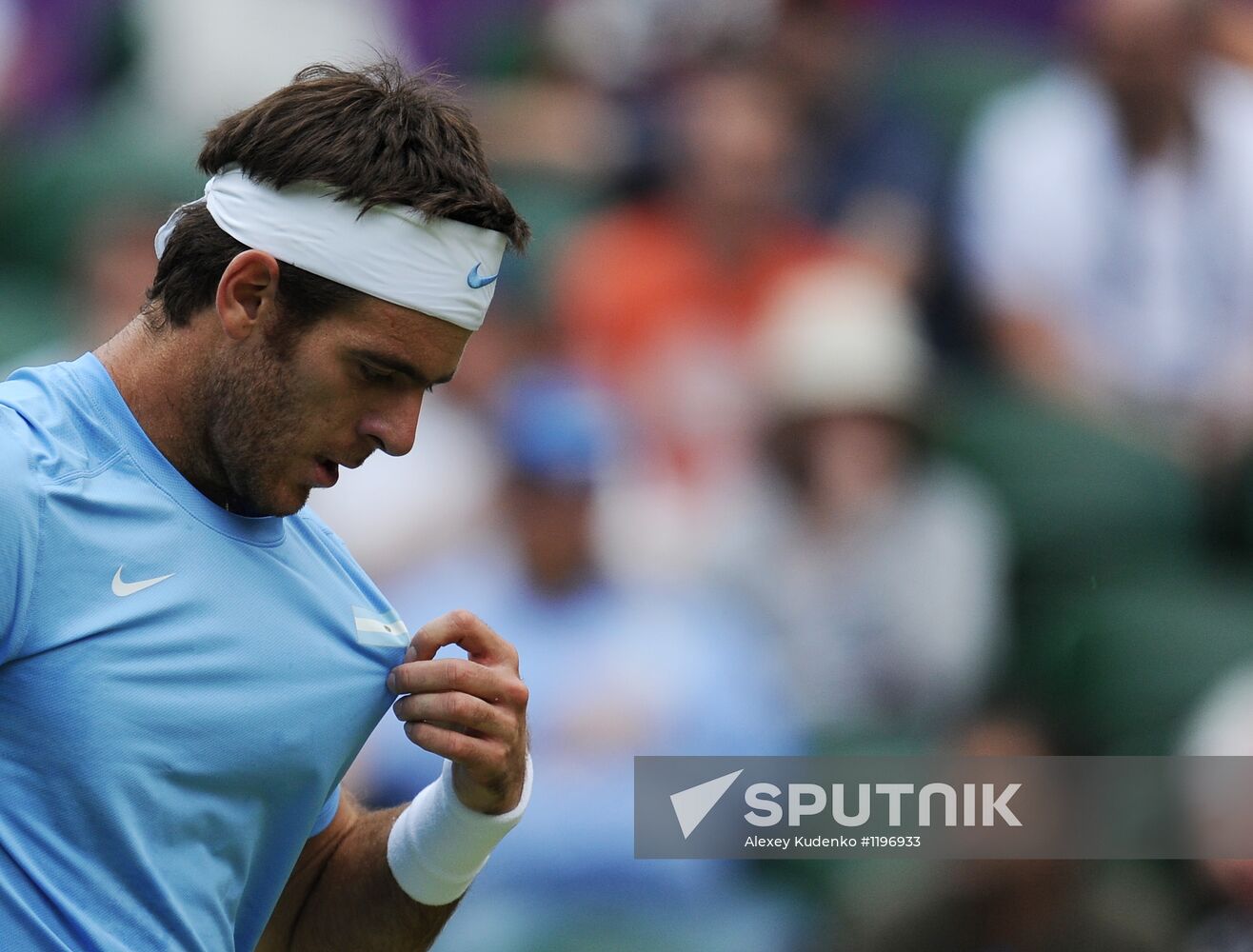 2012 Olympics. Tennis. Day Three