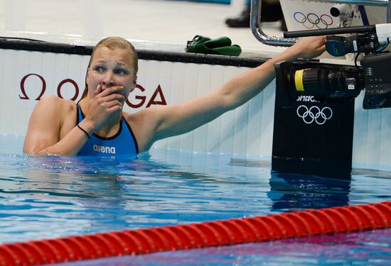 2012 Olympics. Swimming. Day Three. Finals