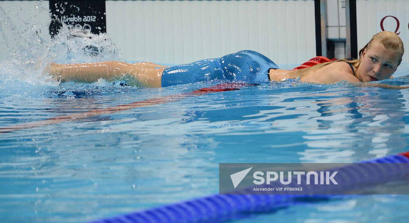 Olympics 2012 Swimming. Day Three. Finals