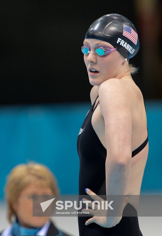 Olympics 2012 Swimming. Day Three. Finals