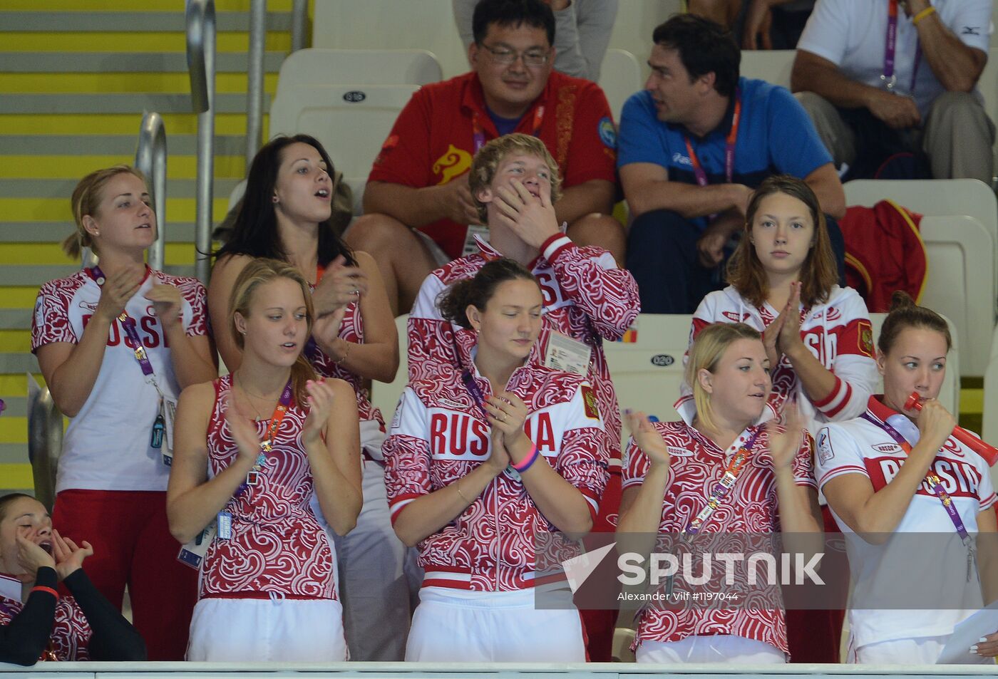 2012 Olympics. Swimming. Day Three. Finals