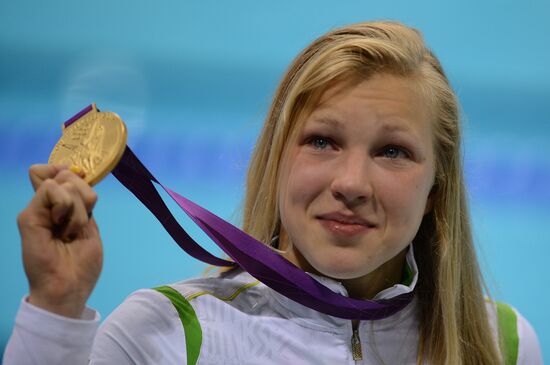 Olympics 2012 Swimming. Day Three. Finals
