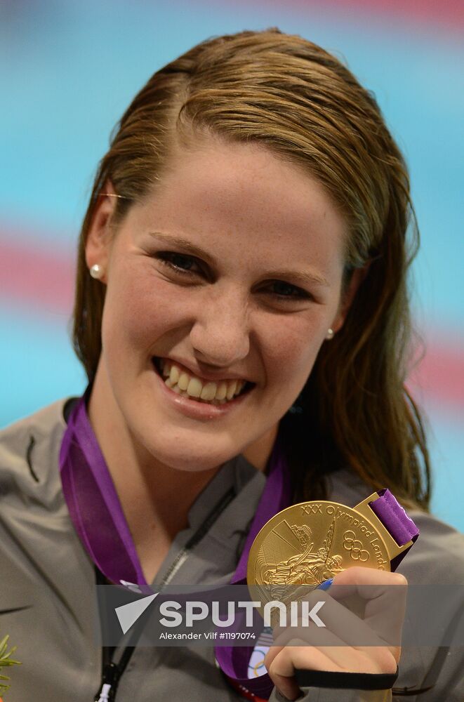 Olympics 2012 Swimming. Day Three. Finals