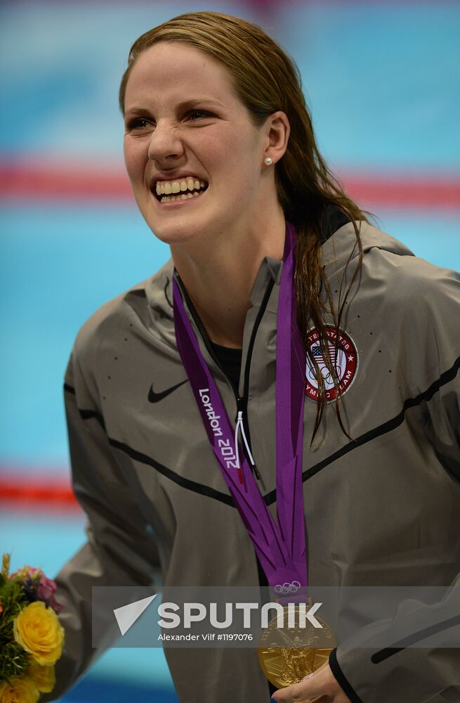 Olympics 2012 Swimming. Day Three. Finals