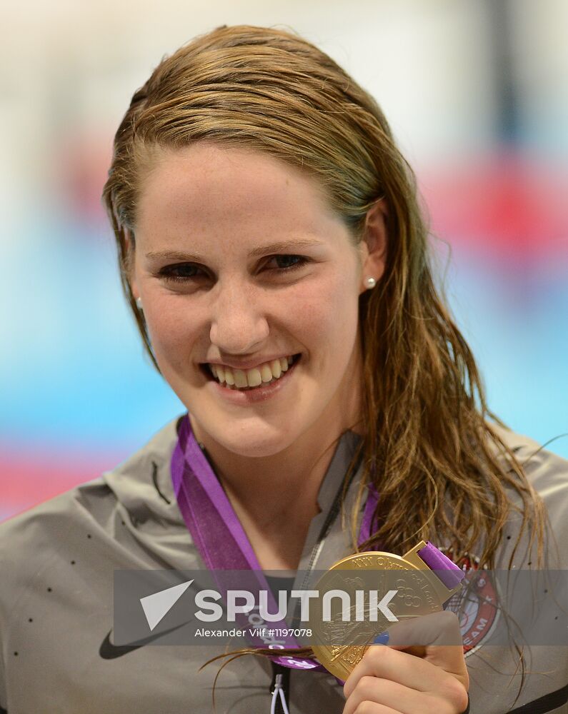 Olympics 2012 Swimming. Day Three. Finals